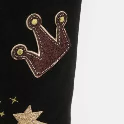 Friboo Cowboy-/Bikerboot - Black, Kinder -Fribo Stil Geschaft 03464cb94fbd4dc5a9f9a20ec70438c5