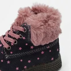 Friboo BOOTIES - Schnürstiefelette - Dark Blue, Kinder -Fribo Stil Geschaft 046f0bedc9a44b24a1938d37a564bded