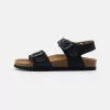 Friboo LEATHER - Riemensandalette - Dark Blue, Kinder -Fribo Stil Geschaft 07fc4412c96d4e53b7a9a326cee29c47