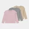 Friboo 3 PACK - Langarmshirt - Purple /beige/mottled Grey, Kinder -Fribo Stil Geschaft 08683709c12447bcb0e01512954d930e