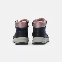 Friboo LEATHER BOOTIES - Schnürstiefelette - Dark Grey, Kinder -Fribo Stil Geschaft 08fa8cea2aa440be885f3aa2f12616c1