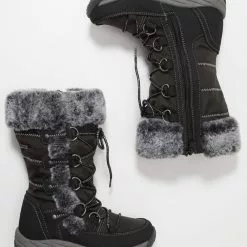 Friboo Snowboot/Winterstiefel - Black, Kinder -Fribo Stil Geschaft 0fd5e73bb0644f68b5becea37c3ddfef