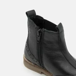 Friboo LEATHER - Stiefelette - Black, Kinder -Fribo Stil Geschaft 1a219c86495d4bc58d458cec9589a8cf