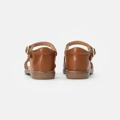 Friboo LEATHER SANDALS - Riemensandalette - Cognac, Kinder -Fribo Stil Geschaft 1e0ccef36b37421dbb9bf5b5e1b2bebb