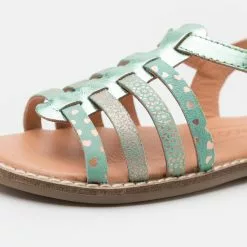 Friboo LEATHER - Riemensandalette - Mint, Kinder -Fribo Stil Geschaft 21efc84a10784a82b5aa72ca93fc382f