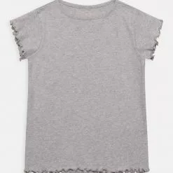 Friboo 3 PACK GIRL RIB TEE - T-Shirt Basic - 401 - Light Pink_102 - Grey_503 - Dark Blue, Kinder -Fribo Stil Geschaft 246a9855056a494bbb578c953c3b2ce0