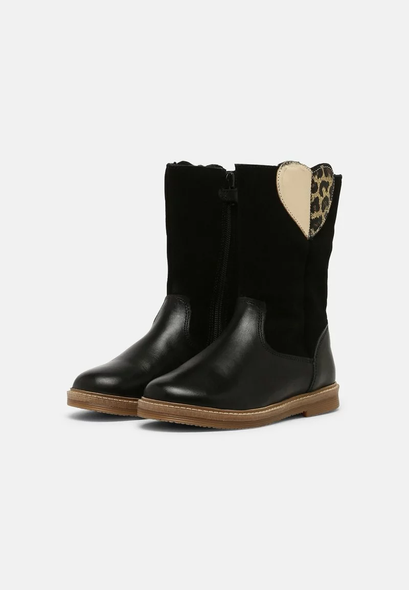 Friboo LEATHER - Stiefel - Black, Kinder 4 Friboo LEATHER - Stiefel - Black, Kinder – Bild 2