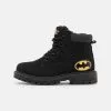 Friboo BATMAN - Schnürstiefelette - Black, Unisex -Fribo Stil Geschaft 2b370938579946d296a90d6543551acc