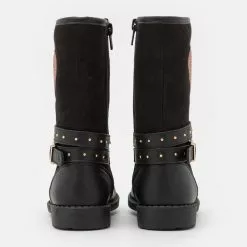 Friboo Cowboy-/Bikerboot - Black, Kinder -Fribo Stil Geschaft 40081b226a254f2981ab4b0c5e969a1e