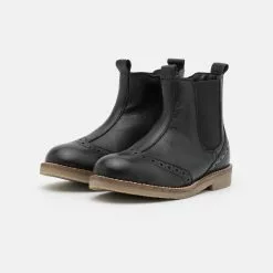 Friboo LEATHER - Stiefelette - Black, Kinder -Fribo Stil Geschaft 4b2aeea093754cc082e2069646e60e84