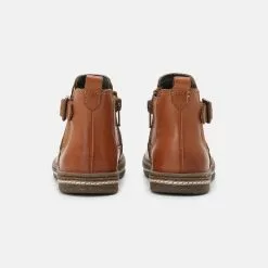 Friboo LEATHER BOOTIES - Stiefelette - Cognac, Unisex -Fribo Stil Geschaft 4bd1d8c86c114435a07b873afc26e291