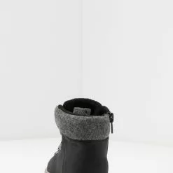 Friboo Schnürstiefelette - Black, Kinder -Fribo Stil Geschaft 4d82389172344b29bbfffbba27157c52