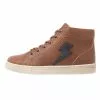 Friboo Sneaker High - Cognac, Kinder -Fribo Stil Geschaft 50ee2577463443ef981c5d4014dcf5de