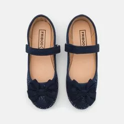 Friboo Riemchenballerina - Dark Blue, Kinder -Fribo Stil Geschaft 56e242b2f811472a9b18aea47f57964c