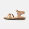 Friboo LEATHER SANDALS - Riemensandalette - Rose Gold Coloured, Kinder -Fribo Stil Geschaft 5a1f6b25413746ceb313f9936071b465