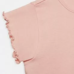 Friboo 3 PACK GIRL RIB TEE - T-Shirt Basic - 401 - Light Pink_102 - Grey_503 - Dark Blue, Kinder -Fribo Stil Geschaft 60f519a0e3ff4c7d91e816c6589d5e3a