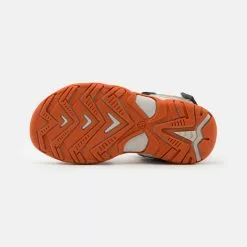 Friboo LEATHER - Trekkingsandale - Dark Grey, Kinder -Fribo Stil Geschaft 64105e1d667a4965b44ab45bd19213e5