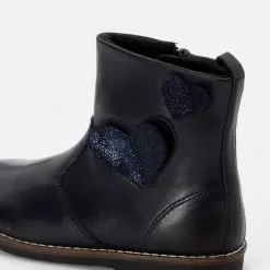 Friboo LEATHER BOOTIES - Stiefelette - Dark Blue, Kinder -Fribo Stil Geschaft 669108f23001404fb0147af082e2c798