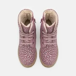 Friboo LEATHER - Schnürstiefelette - Mauve, Kinder 11 Friboo LEATHER - Schnürstiefelette - Mauve, Kinder -Fribo Stil Geschaft 7640c672b7aa466a9758f6d2019c1bce