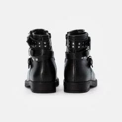 Friboo LEATHER BOOTIES - Cowboy-/Bikerstiefelette - Black, Kinder 10 Friboo LEATHER BOOTIES - Cowboy-/Bikerstiefelette - Black, Kinder -Fribo Stil Geschaft 7807f5ff2f034a4fb6b92bd717ecc52b
