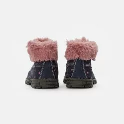 Friboo BOOTIES - Schnürstiefelette - Dark Blue, Kinder -Fribo Stil Geschaft 79e4d9a89762461198c7c363b9f51e6e
