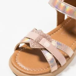 Friboo Riemensandalette - Rose Gold, Kinder -Fribo Stil Geschaft 7c935ee1754042fca79a737820b305d5