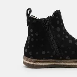 Friboo LEATHER - Stiefelette - Black, Kinder 13 Friboo LEATHER - Stiefelette - Black, Kinder -Fribo Stil Geschaft 853d78a5530448169d1a48e3fddcf330