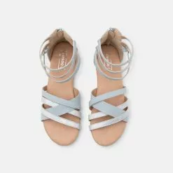 Friboo Riemensandalette - Light Blue, Kinder -Fribo Stil Geschaft 8758cbe9a79f4346b2edac15612012f4