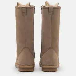 Friboo LEATHER - Schnürstiefel - Taupe, Kinder -Fribo Stil Geschaft 9748be969910472db0844599f24576b9