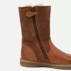 Friboo LEATHER - Stiefel - Cognac, Kinder -Fribo Stil Geschaft 97e0245b963c4a24a37ecb78938a362f
