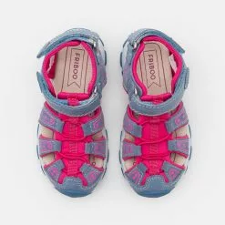 Friboo LEATHER - Trekkingsandale - Dark Blue, Kinder -Fribo Stil Geschaft 97fbab3ff028437badb156122d0d654b