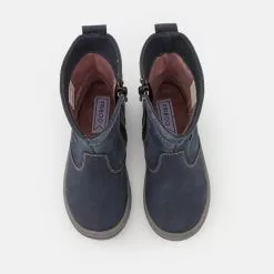 Friboo LEATHER - Stiefel - Blue-grey, Kinder 11 Friboo LEATHER - Stiefel - Blue-grey, Kinder -Fribo Stil Geschaft 9b1ad65a7fd440248d1bb0f5d97661d3