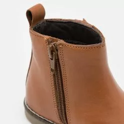 Friboo LEATHER - Stiefelette - Cognac, Kinder -Fribo Stil Geschaft 9cb445f455d14658b60ba32fea5eb2da