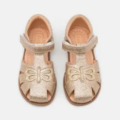 Friboo Riemensandalette - Gold, Kinder -Fribo Stil Geschaft 9e0747da371d47e0bd73ac00ada0e529