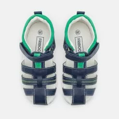 Friboo LEATHER - Trekkingsandale - Dark Blue, Kinder -Fribo Stil Geschaft a2449f272d6c49dead2bc242750e9f24