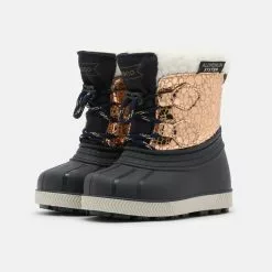Friboo Snowboot/Winterstiefel - Rose Gold-coloured, Kinder -Fribo Stil Geschaft a3b62c1495884f0fb89828510afaf619