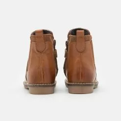 Friboo LEATHER - Stiefelette - Cognac, Kinder -Fribo Stil Geschaft a41c29a19cbe4b639a620f209daa7c8e