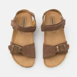 Friboo LEATHER - Riemensandalette - Brown, Kinder -Fribo Stil Geschaft a51833095cf44e92a2a52e7ea955b8c4