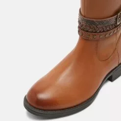 Friboo Cowboy-/Bikerboot - Cognac, Kinder -Fribo Stil Geschaft a778291f42fc468598d718c85a63dea7