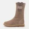 Friboo LEATHER - Stiefel - Taupe, Kinder -Fribo Stil Geschaft ae37e2e74ad44405a66c0effdb8c1e92