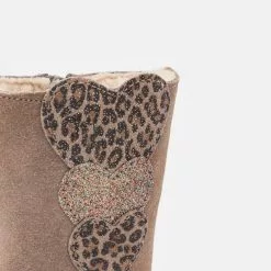 Friboo LEATHER - Stiefel - Taupe, Kinder -Fribo Stil Geschaft af38aa09c735462dac54253e12504950