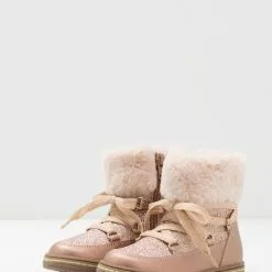 Friboo Schnürstiefelette - Rose Gold, Kinder -Fribo Stil Geschaft b02afe69883848fb991a252200692e46