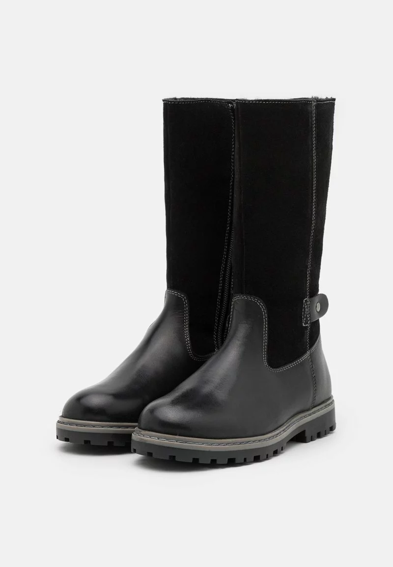 Friboo LEATHER - Stiefel - Black, Kinder 4 Friboo LEATHER - Stiefel - Black, Kinder – Bild 2