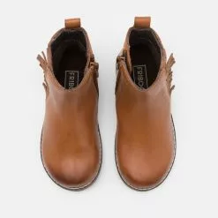 Friboo LEATHER - Stiefelette - Cognac, Kinder -Fribo Stil Geschaft b269a4fe24364e0196aff34e9f0d390d