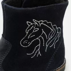 Friboo LEATHER - Stiefelette - Dark Blue, Kinder -Fribo Stil Geschaft b502a0bf21da4fe9a135ec22d2d20511