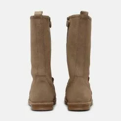 Friboo LEATHER - Stiefel - Taupe, Kinder -Fribo Stil Geschaft b577434fd7214dc6ae9d30658d1e513f