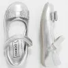 Friboo Riemchenballerina - Silver, Kinder -Fribo Stil Geschaft b63be2deebc24d0fa02b1b0e85be1b8b