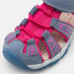 Friboo LEATHER - Trekkingsandale - Dark Blue, Kinder -Fribo Stil Geschaft b7d6bd07a8b14528a3d0a9b415b844ae