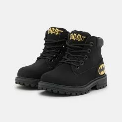 Friboo BATMAN - Schnürstiefelette - Black, Unisex -Fribo Stil Geschaft b9c5ccf0c0e54f3cb4a007d1c4b84cad