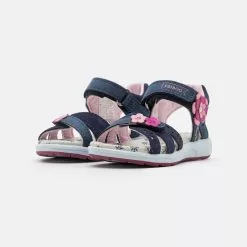 Friboo LEATHER - Riemensandalette - Dark Blue, Kinder -Fribo Stil Geschaft bde6f74c8f92499abbf8ca433b7efb9b